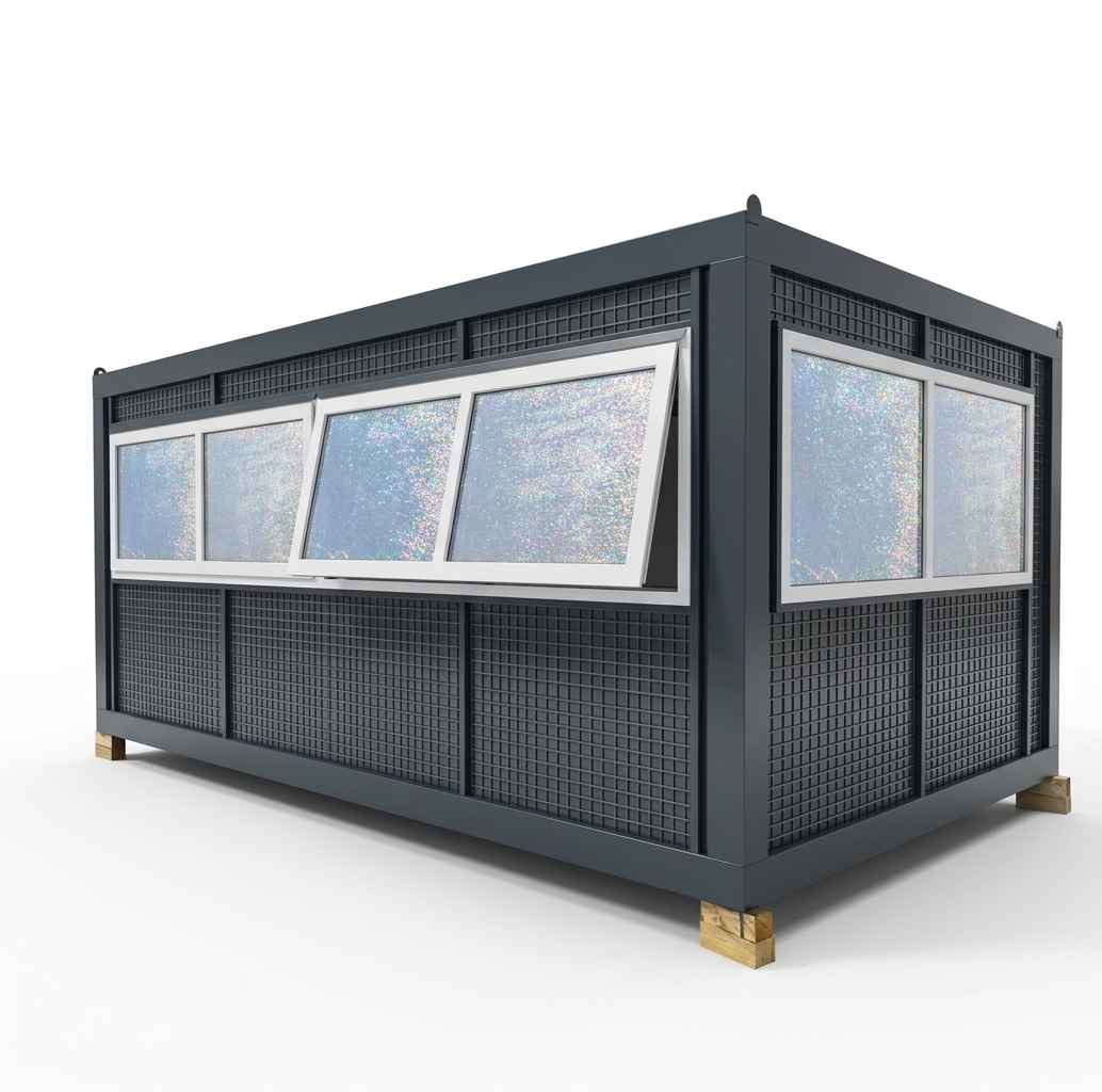 Ansamblu 2 containere tip fast-food